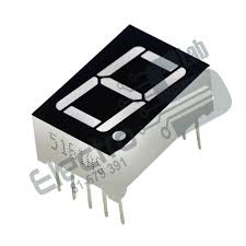 0.56 inch Red 1 Digit 7 Segment LED Display CC