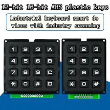 3*4 4*4 Matrix Switch Keyboard Keypad Array Module ABS Plastic Keys 4x4 3x4 12 16 Key Button Membrane Switch