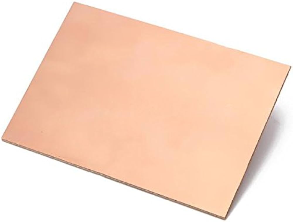 Double Sided Copper Clad Laminate Circuit Board 10 X 15 cm