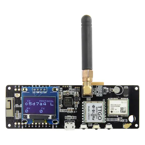 LILYGO TTGO T-Beam V1.1 LoRa ESP32 With OLED 433/868/915/923Mhz Development Module